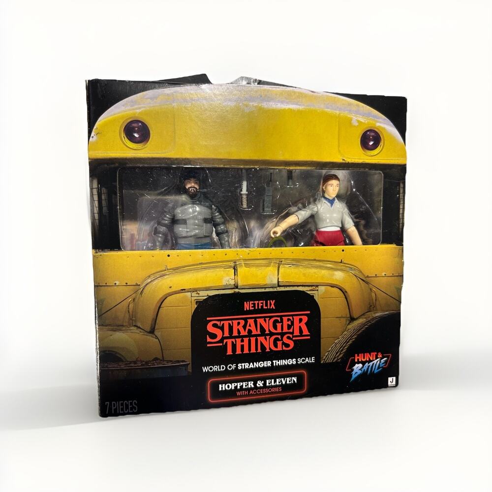 *NEW* Netflix Stranger Things World of Stranger Things Scale Hopper & Eleven